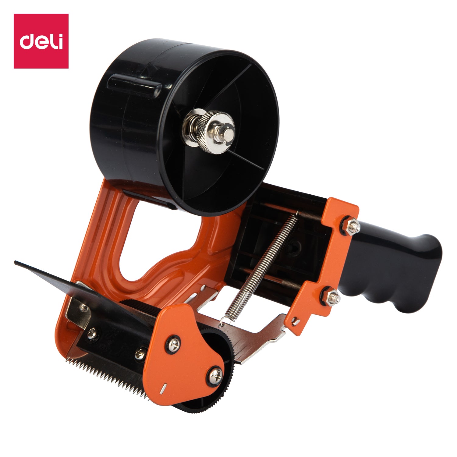 Deli Stationery-    Packing Tape Dispenser #251*67*160(mm) #BLACK (SKU: E800)