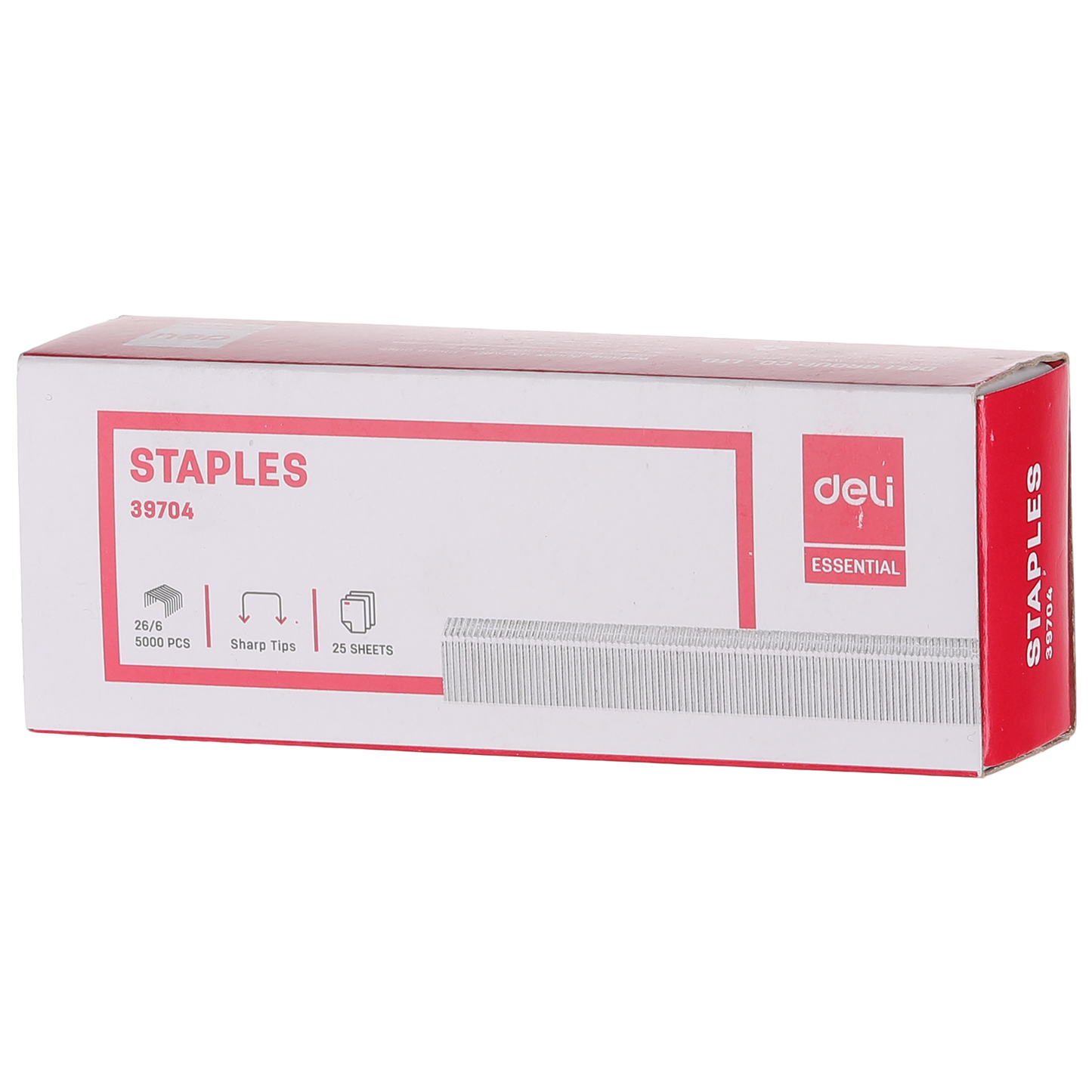Deli Stationery-     Staple 76*76Mm (Silver)(Box) (SKU: E39704)