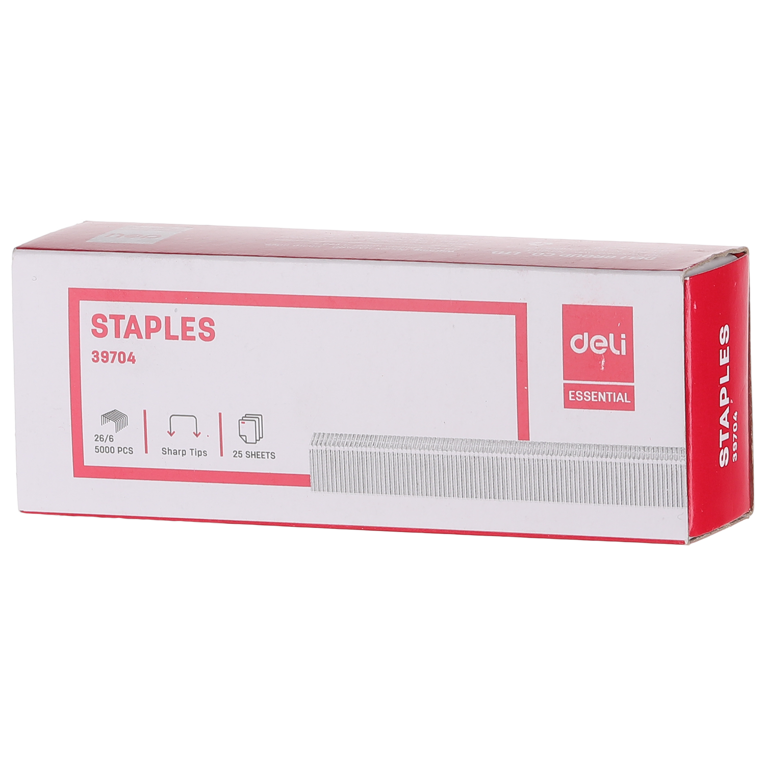 Deli Stationery-     Staple 76*76Mm (Silver)(Box) (SKU: E39704)