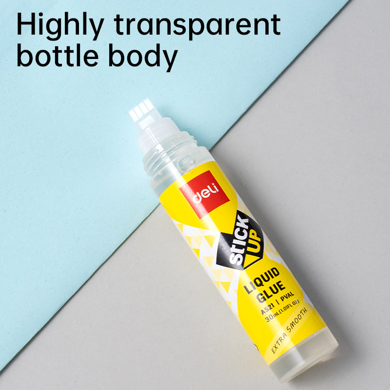 Deli Stationery-       Liquid Glue #30ml #YELLOW (SKU: EA521)