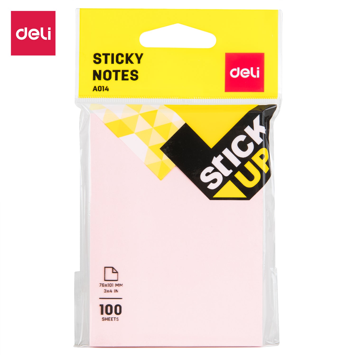 Deli Stationery-     Sticky note 3in *4in Asst (SKU: EA01402)
