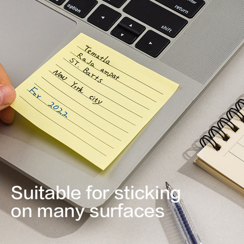 Deli Stationery-     Sticky Note 101x152(mm),4*6IN,4*25sheets (SKU: eA048)