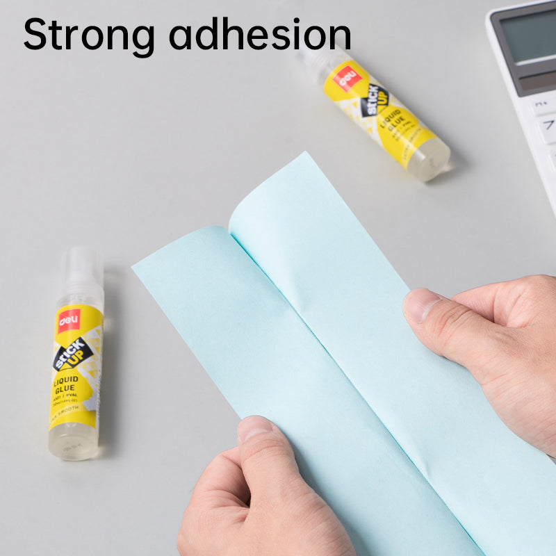 Deli Stationery-       Liquid Glue #30ml #YELLOW (SKU: EA521)