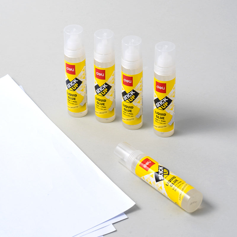 Deli Stationery-       Liquid Glue #30ml #YELLOW (SKU: EA521)