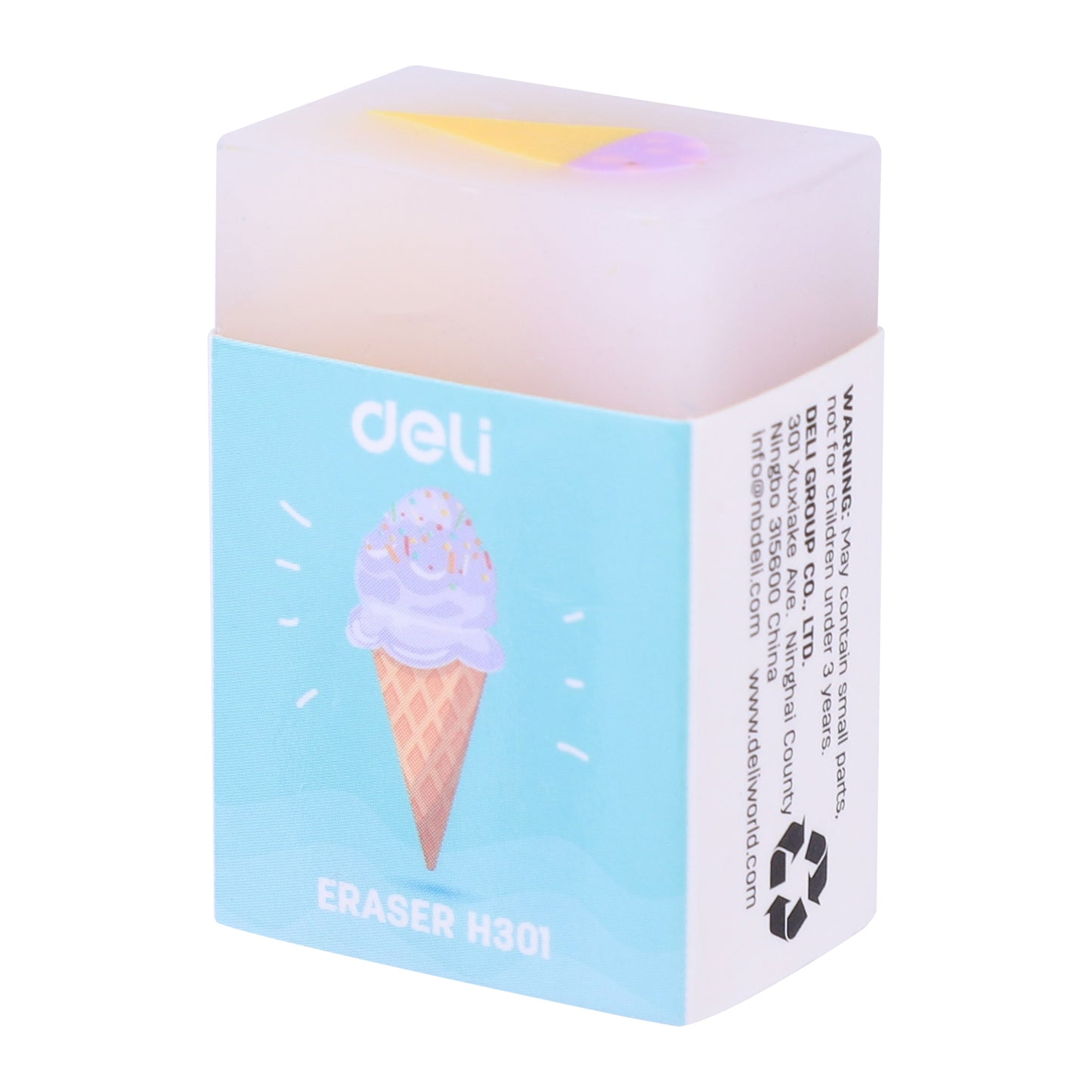 Deli Stationery-      Eraser (asst) (SKU: EH301)