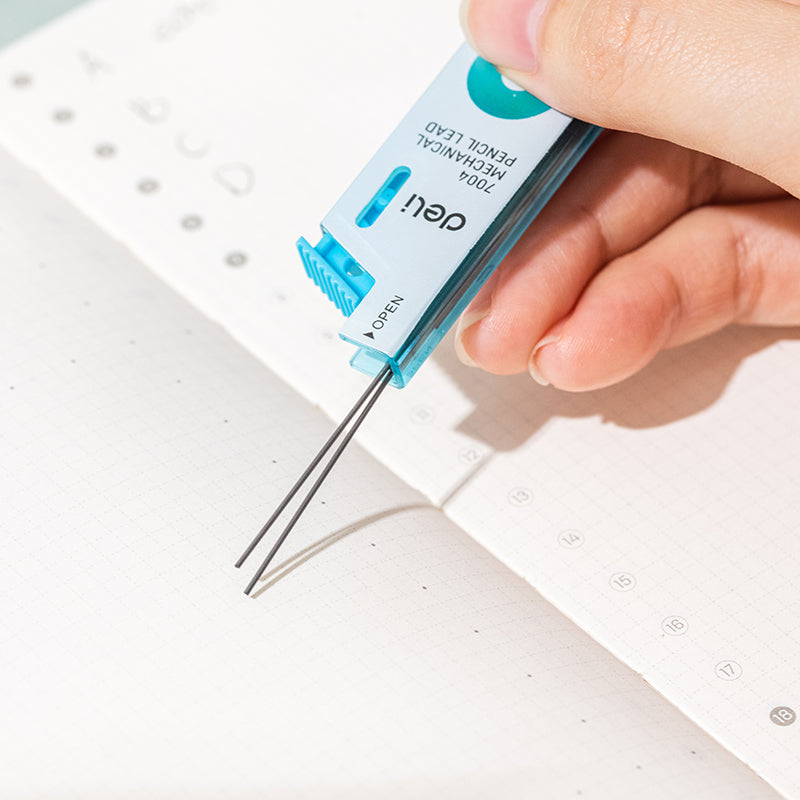 Deli Stationery-     Mechanical Pencil Lead(Assorted)(Pcs) (SKU: E7004)