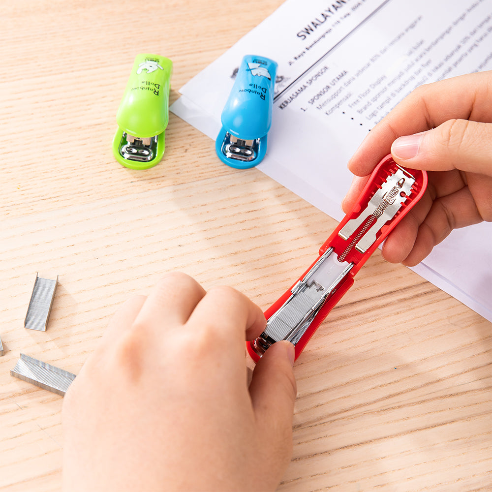 Deli Stationery-      Stapler 10# (Assorted)(Pcs) (SKU: E0253)