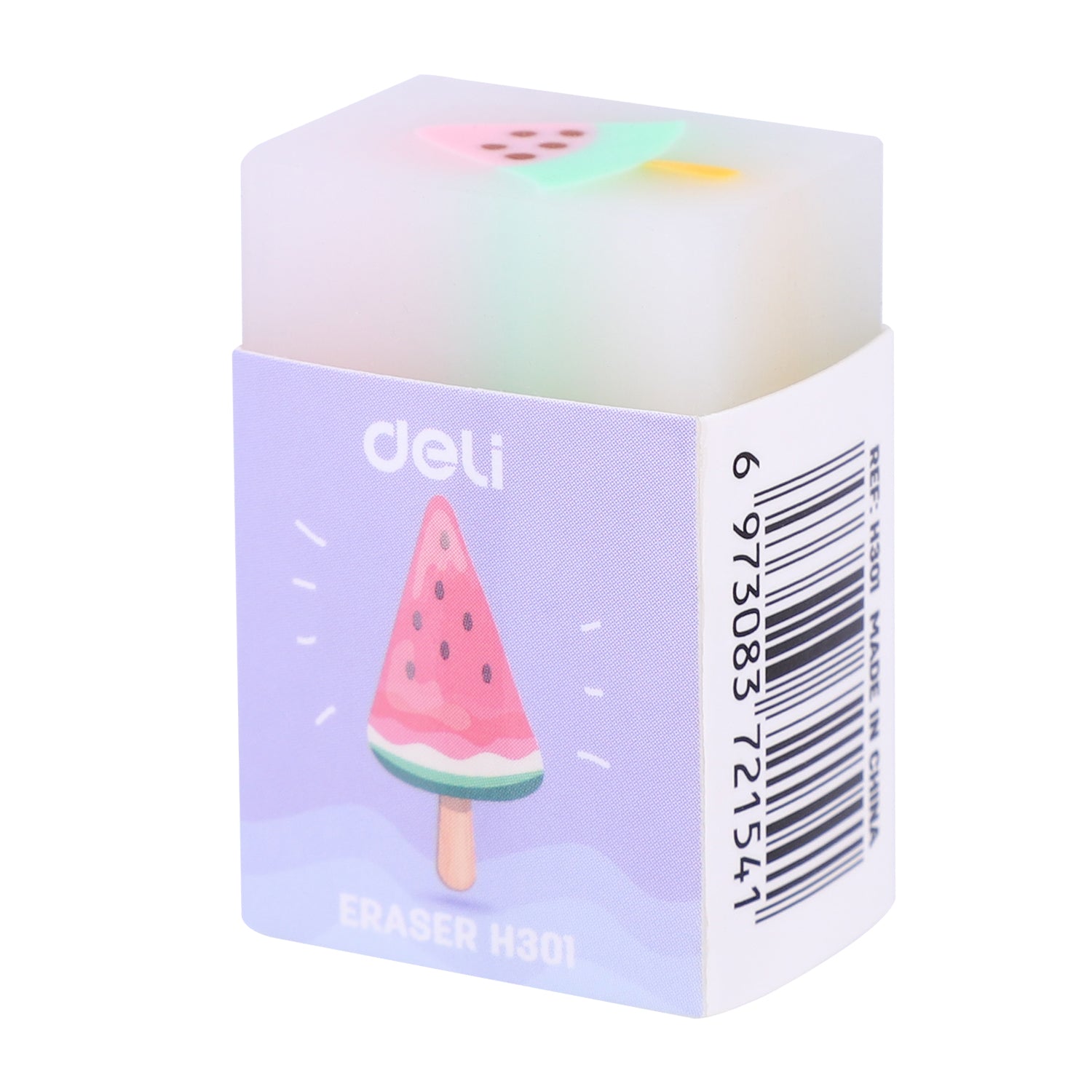 Deli Stationery-      Eraser (asst) (SKU: EH301)
