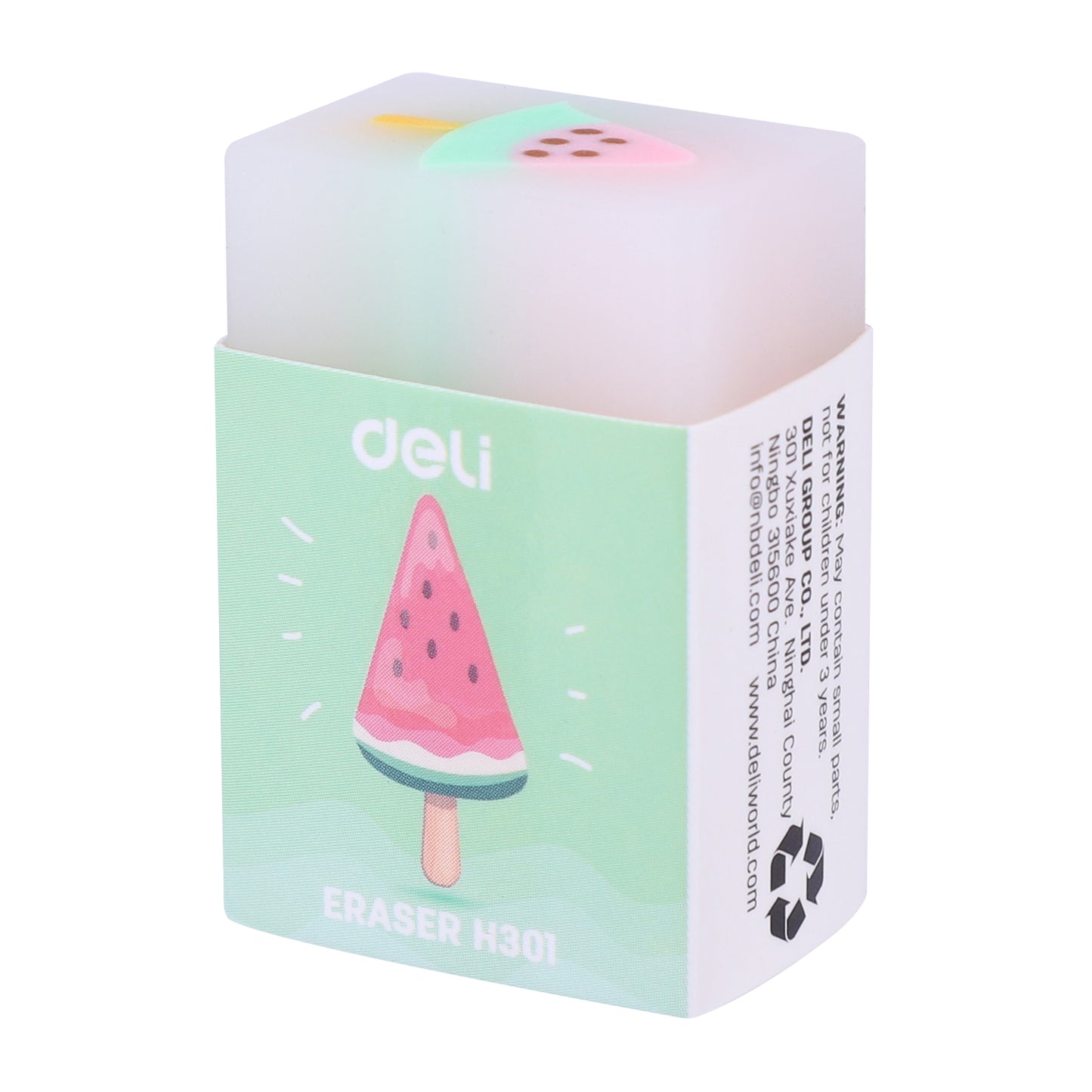 Deli Stationery-      Eraser (asst) (SKU: EH301)