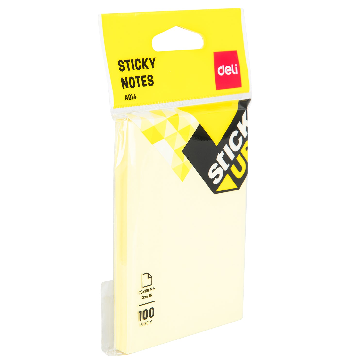 Deli Stationery-     Sticky note 3in *4in Asst (SKU: EA01402)