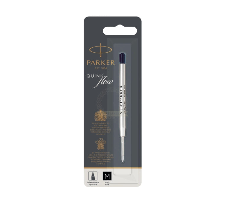 Parker Stationer-	  PK REF QINKFLW BP M BLK FR BL1 (SKU: 1950371)