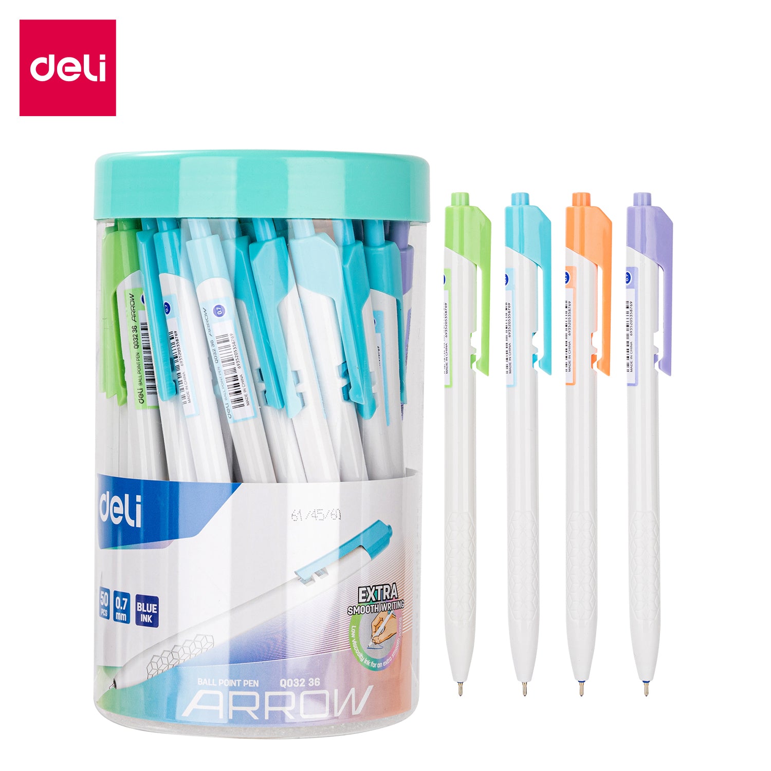 Deli Stationery-       Ball Point Pen (SKU: EQ03236)