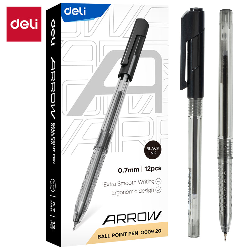 Deli Stationery-     Ball Point Pen Mini tip 0.7mm (SKU: EQ00920)