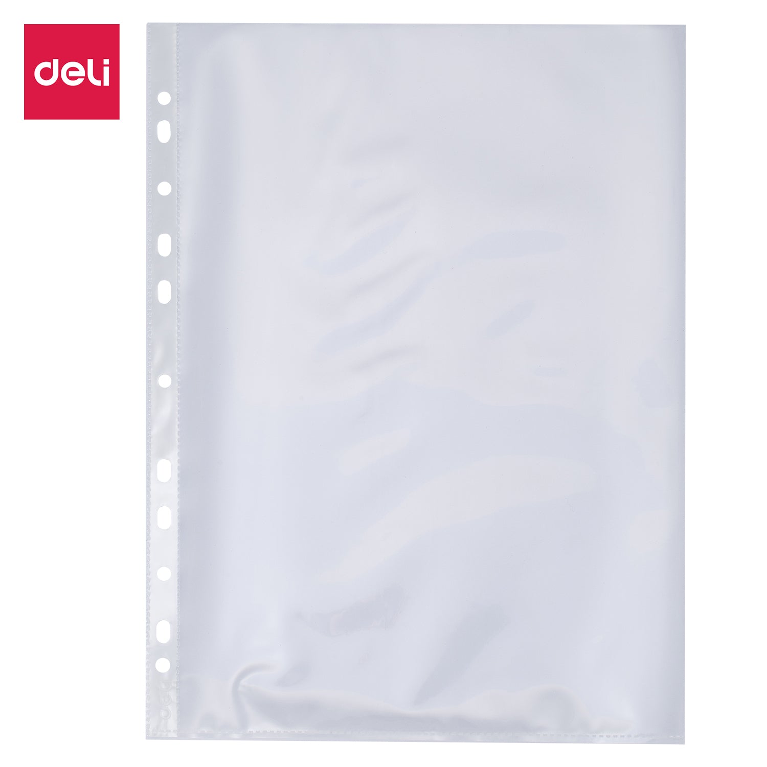 Deli Stiationery-     Sheet Protector A4 TRASNPERENT (SKU: EF20302)