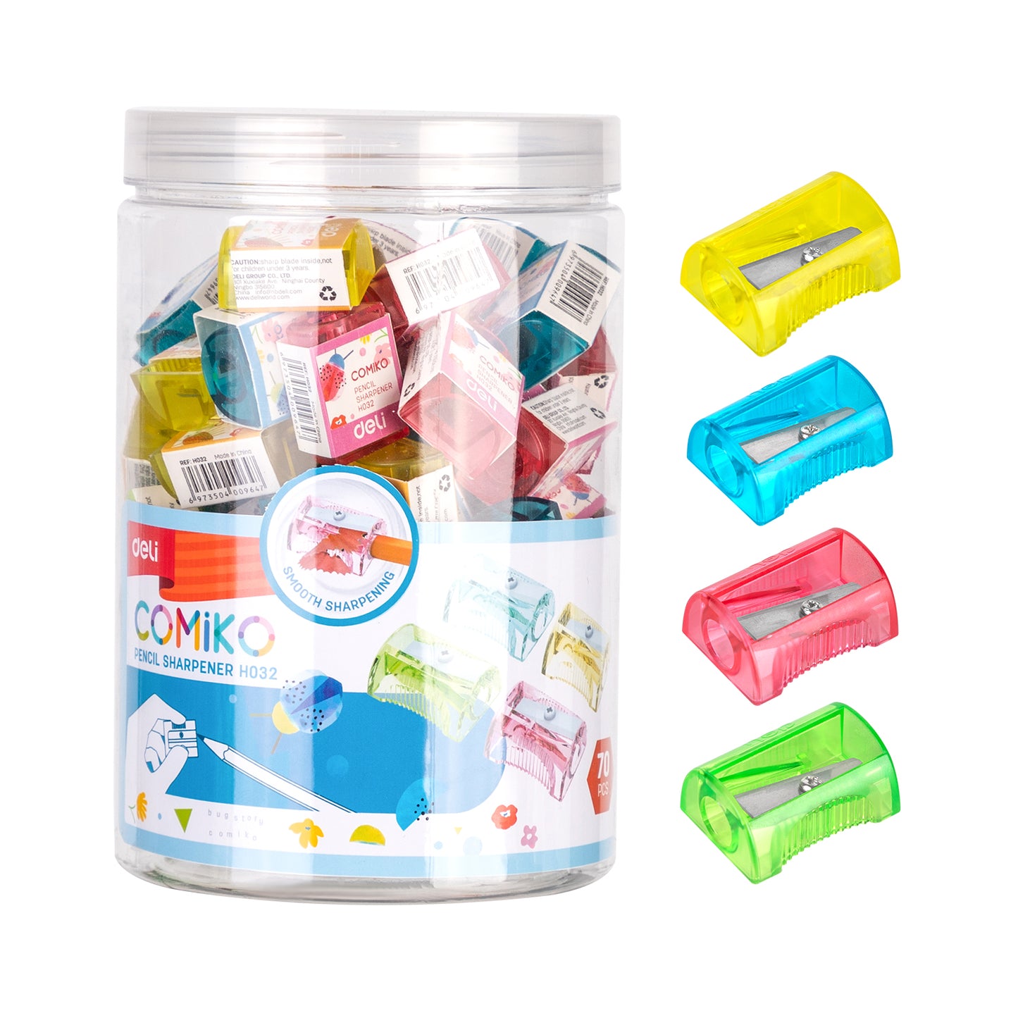 Deli Stationery-        Pencil Sharpener (SKU: EH032)