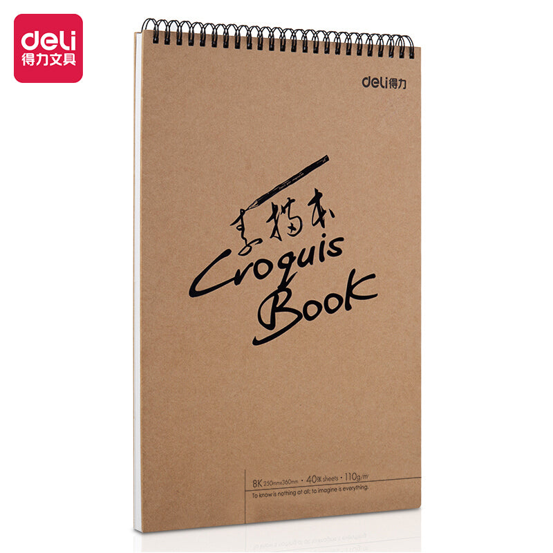 Deli Stationery - Sketch Book  (SKU: E73356)
