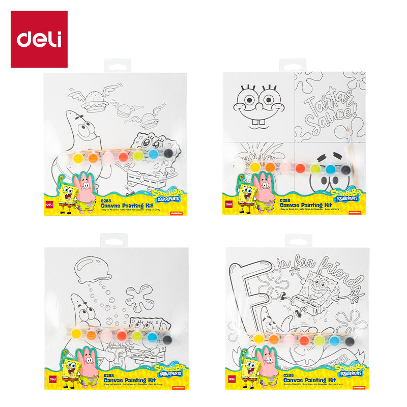 Deli Stationery-    Acrylic Drawing Set 25.4 * 25.4 cm (SKU: EC288)