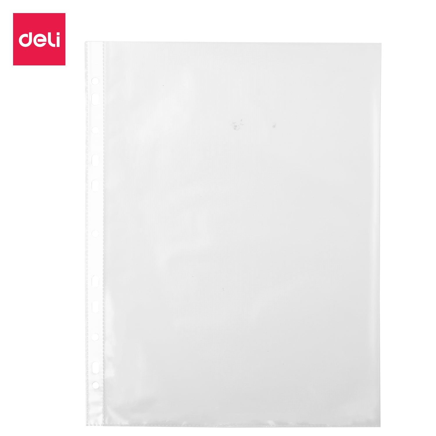 Deli Stationery-     11-Hole Sheet Protector(Clear)(Pcs) (SKU: E5710)