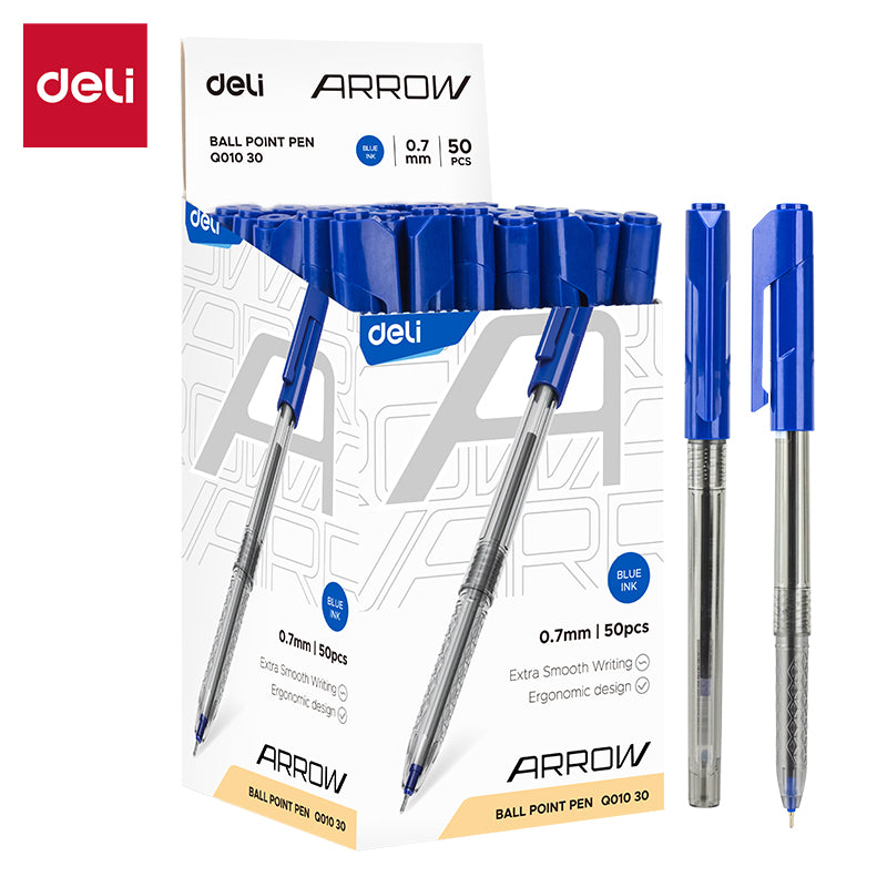 Deli Stationery-     Ball Point Pen Mini tip 0.7mm (SKU: EQ01030)