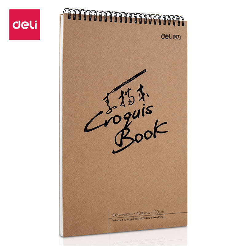 Deli Stationery - Sketch Book  (SKU: E73356)
