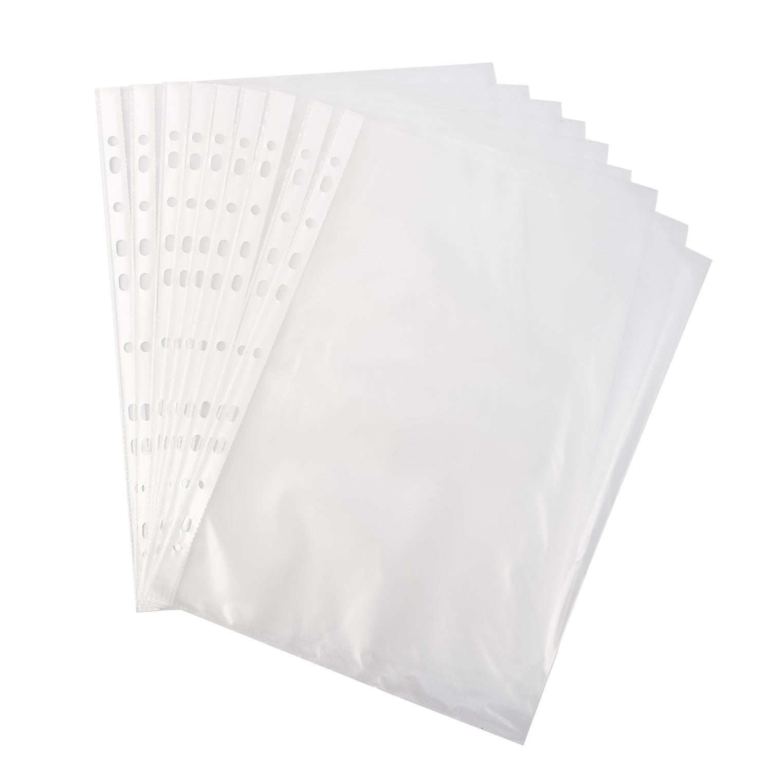 Deli Stationery-     11-Hole Sheet Protector(Clear)(Pcs) (SKU: E5710)