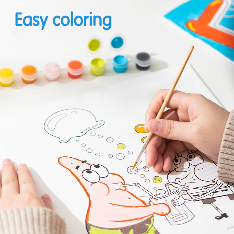 Deli Stationery-    Acrylic Drawing Set 25.4 * 25.4 cm (SKU: EC288)