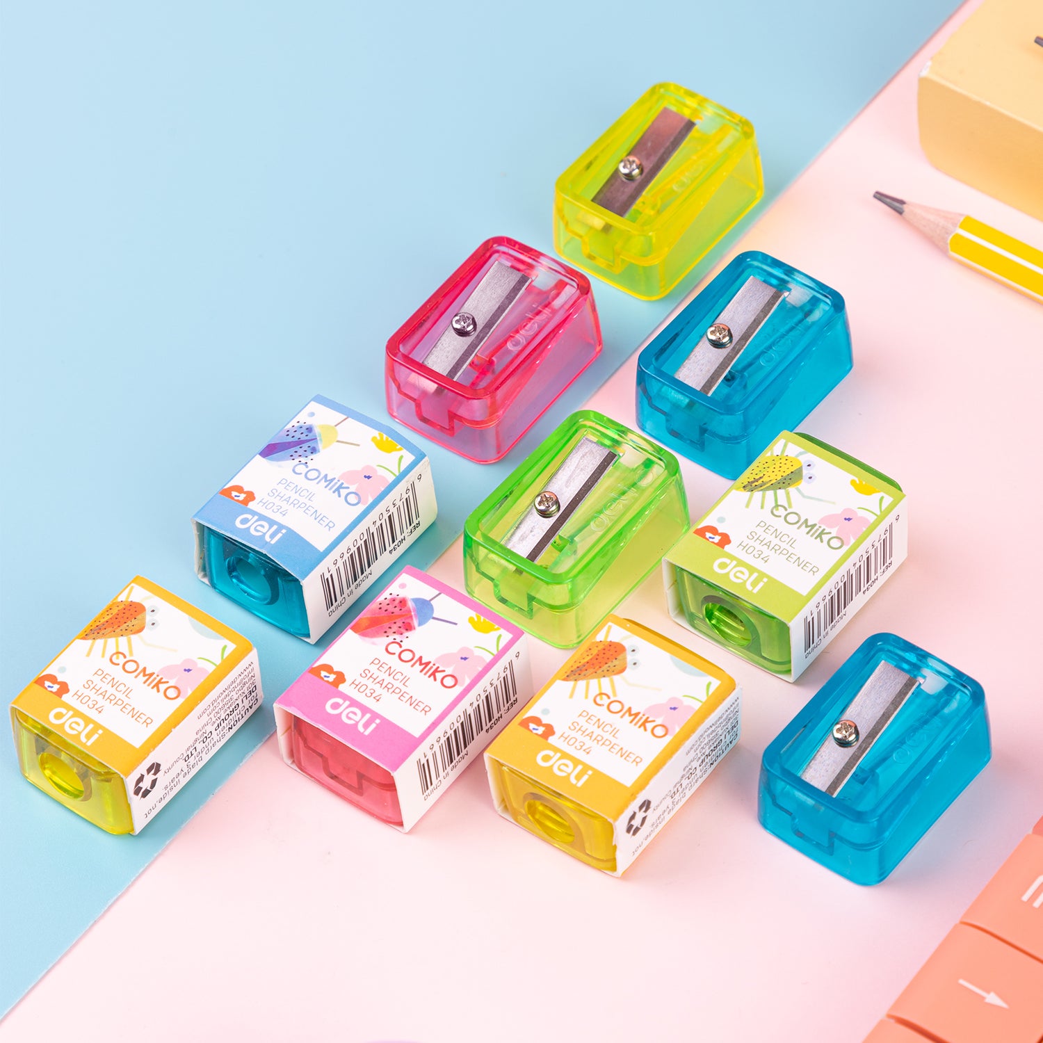 Deli Stationery-     Pencil Sharpener (SKU: EH034)