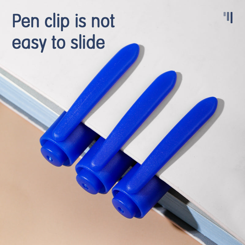Deli Stationery - #Permanent Dual Tip Marker  #BLUE (SKU: EU10430)