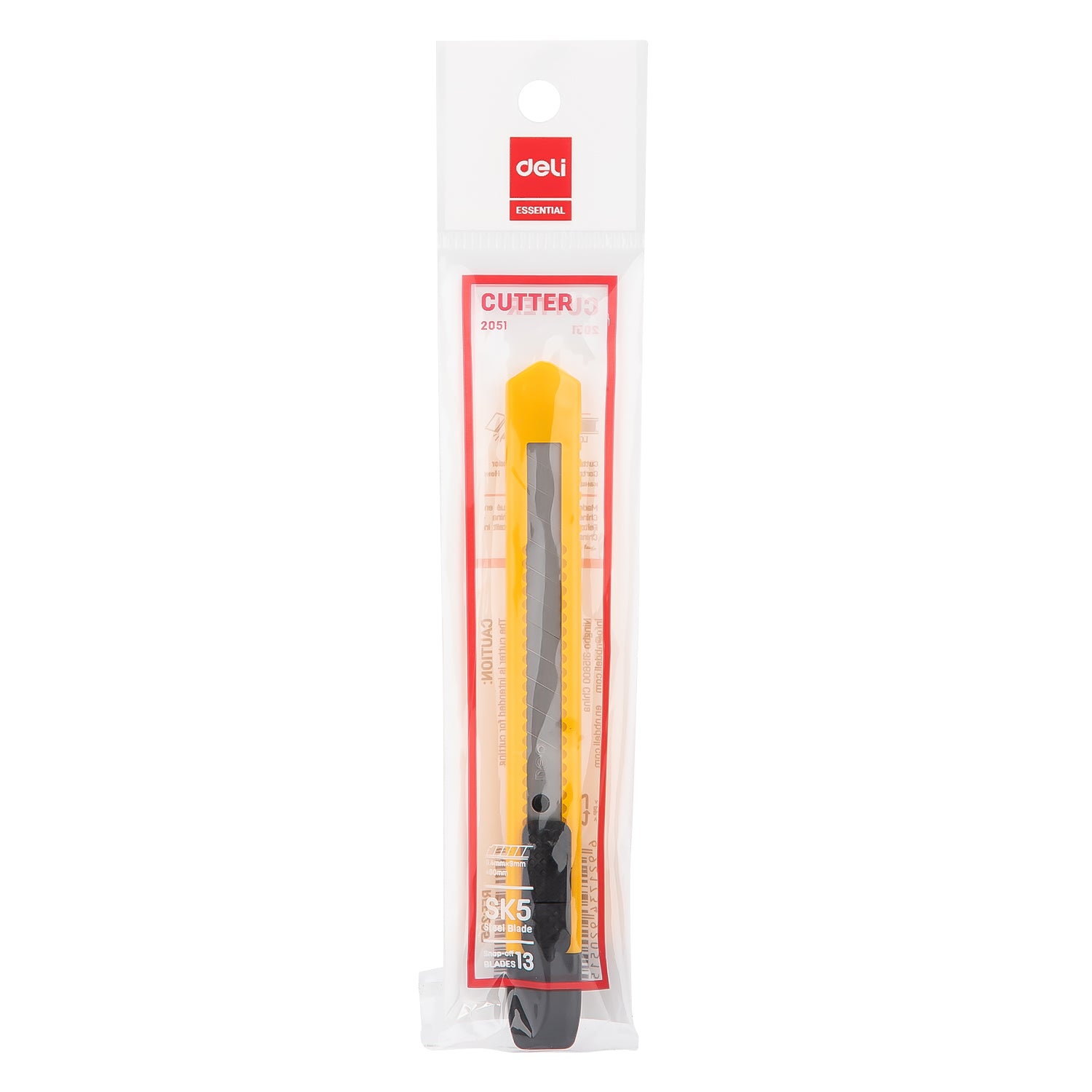 Deli Stationery-       Cutting Knife(Assorted)(Pcs) (SKU: E2051)