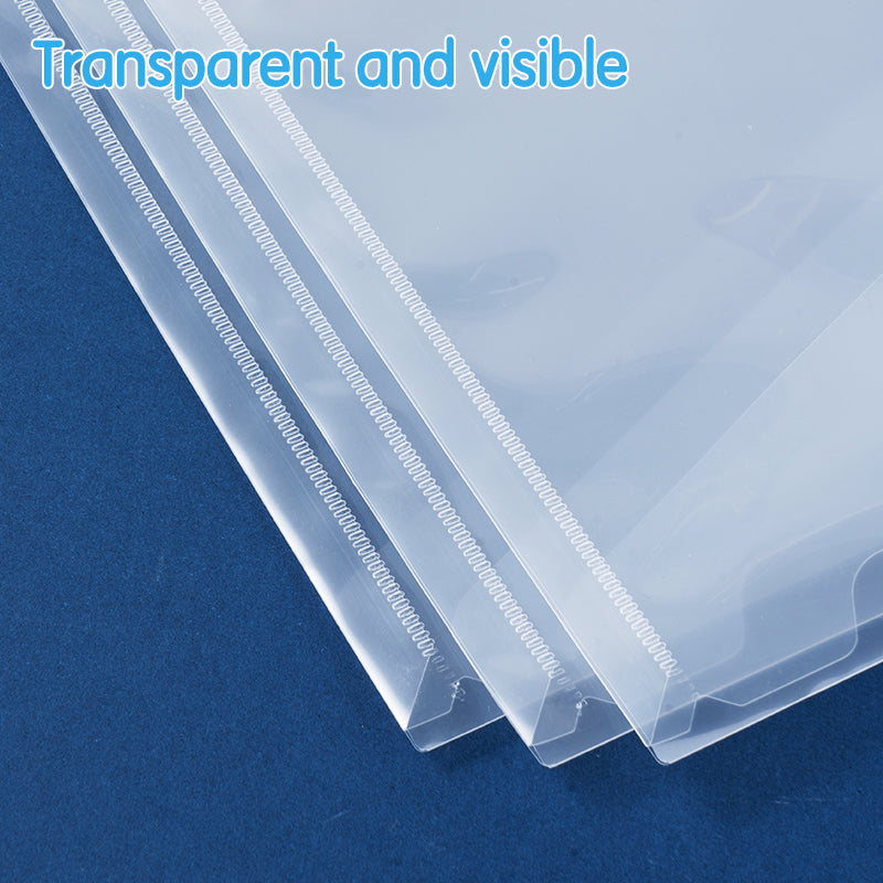 Deli Stationery-       File Bag #A4 #TRANSPARENT (SKU: EF705)