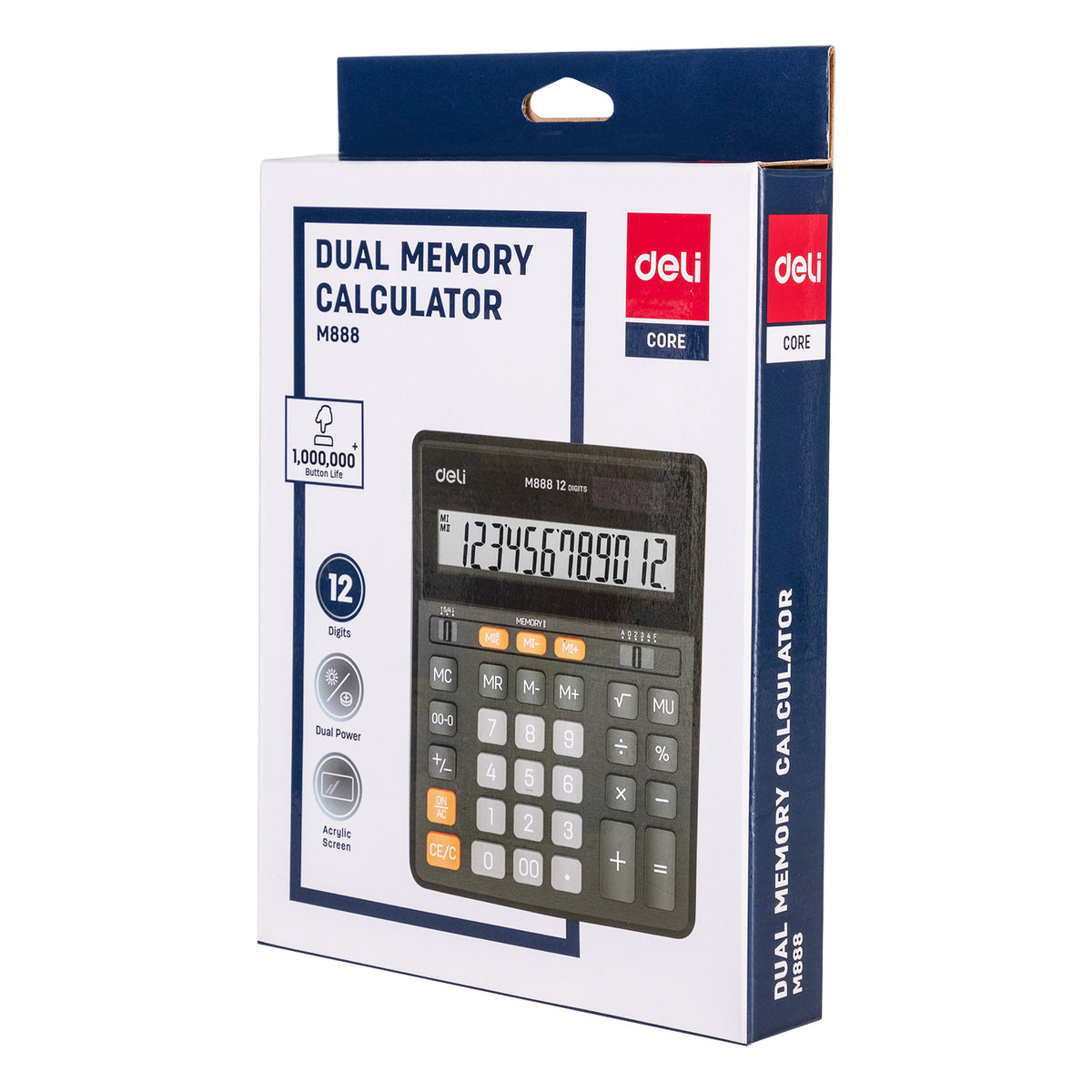 EM888 Dual-memery calculator