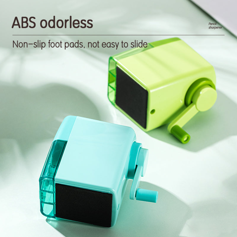 Deli Stationery-   Rotary Pencil Sharpener(Assorted)(Pcs) (SKU: E0635)