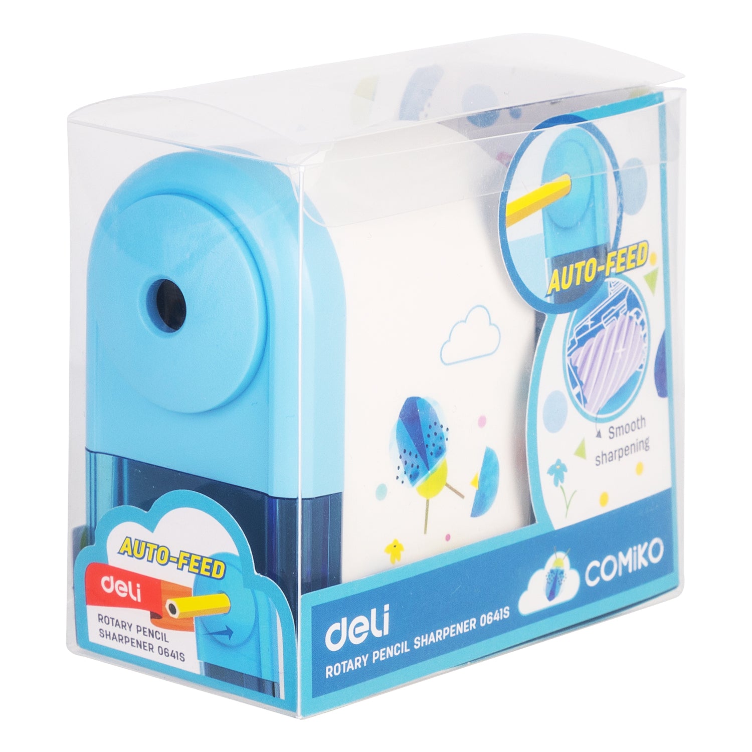 Deli Stationery-   Rotary Sharpener (SKU: E0641S)