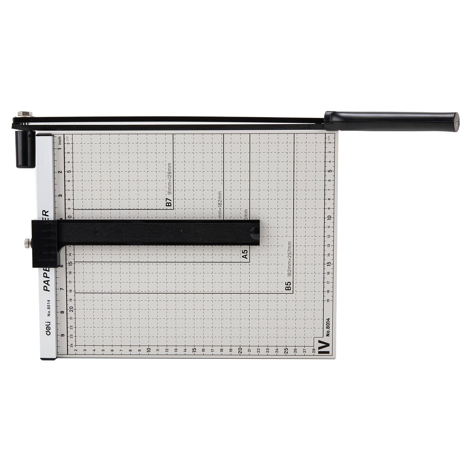 Deli Stationery-     Paper Trimmer 12"*10"(Tephrosious)(Pcs) (SKU: E8014)