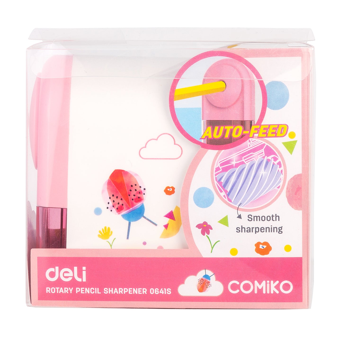Deli Stationery-   Rotary Sharpener (SKU: E0641S)