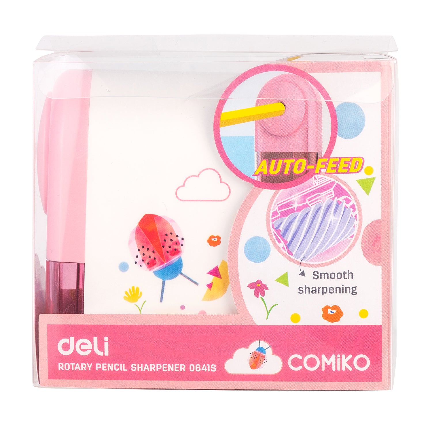 Deli Stationery-   Rotary Sharpener (SKU: E0641S)