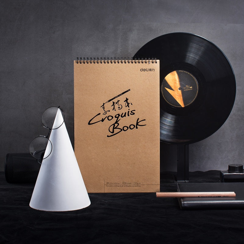 Deli Stationery - Sketch Book  (SKU: E73356)