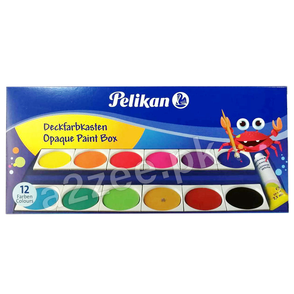 Pelikan  STATIONERY - Water color paint box Pack of 12 (SKU: 724633)