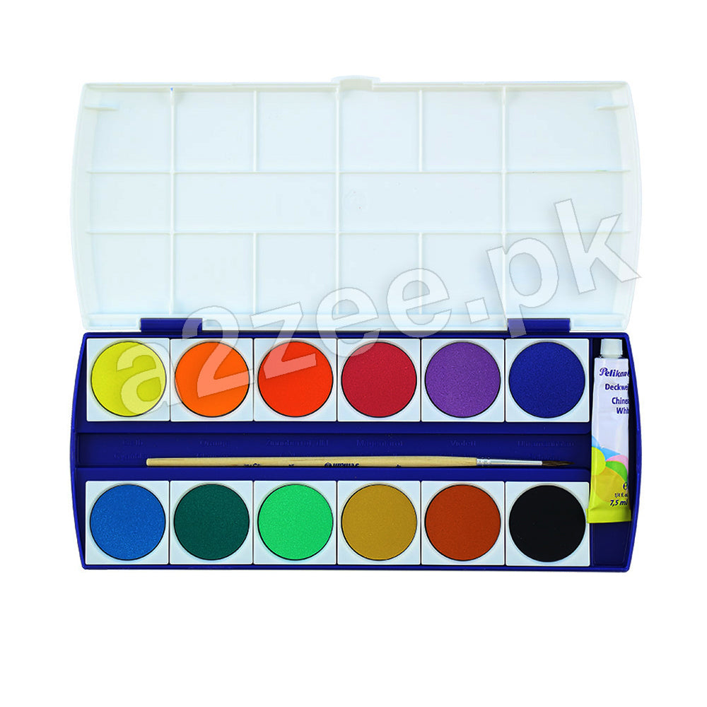 Pelikan  STATIONERY - Water color paint box Pack of 12 (SKU: 724633)