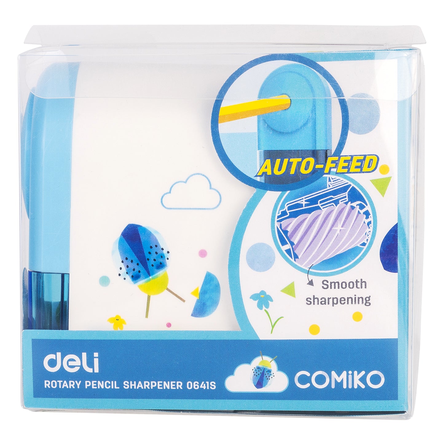 Deli Stationery-   Rotary Sharpener (SKU: E0641S)