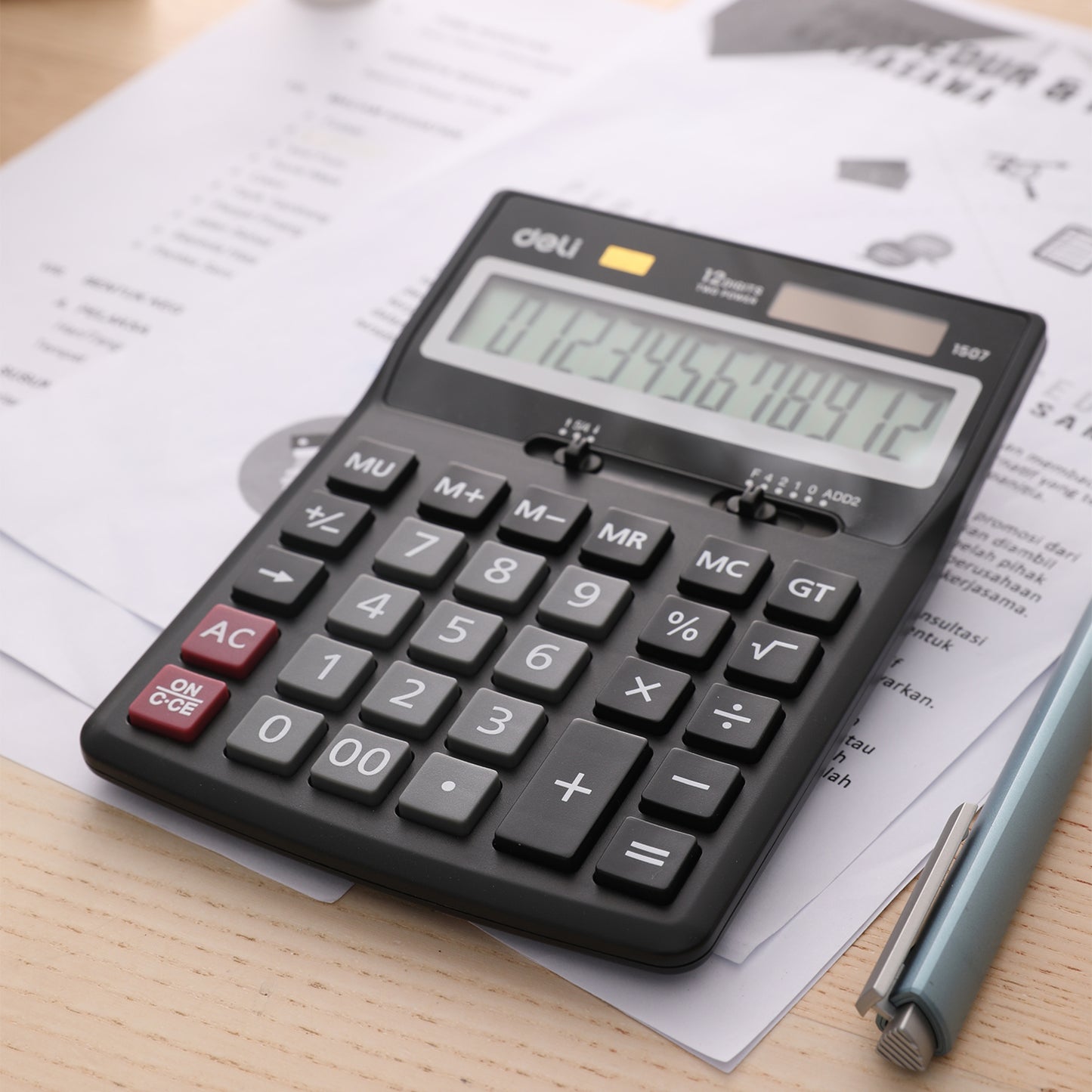 E1507 Calculator (Grey)(Pcs)