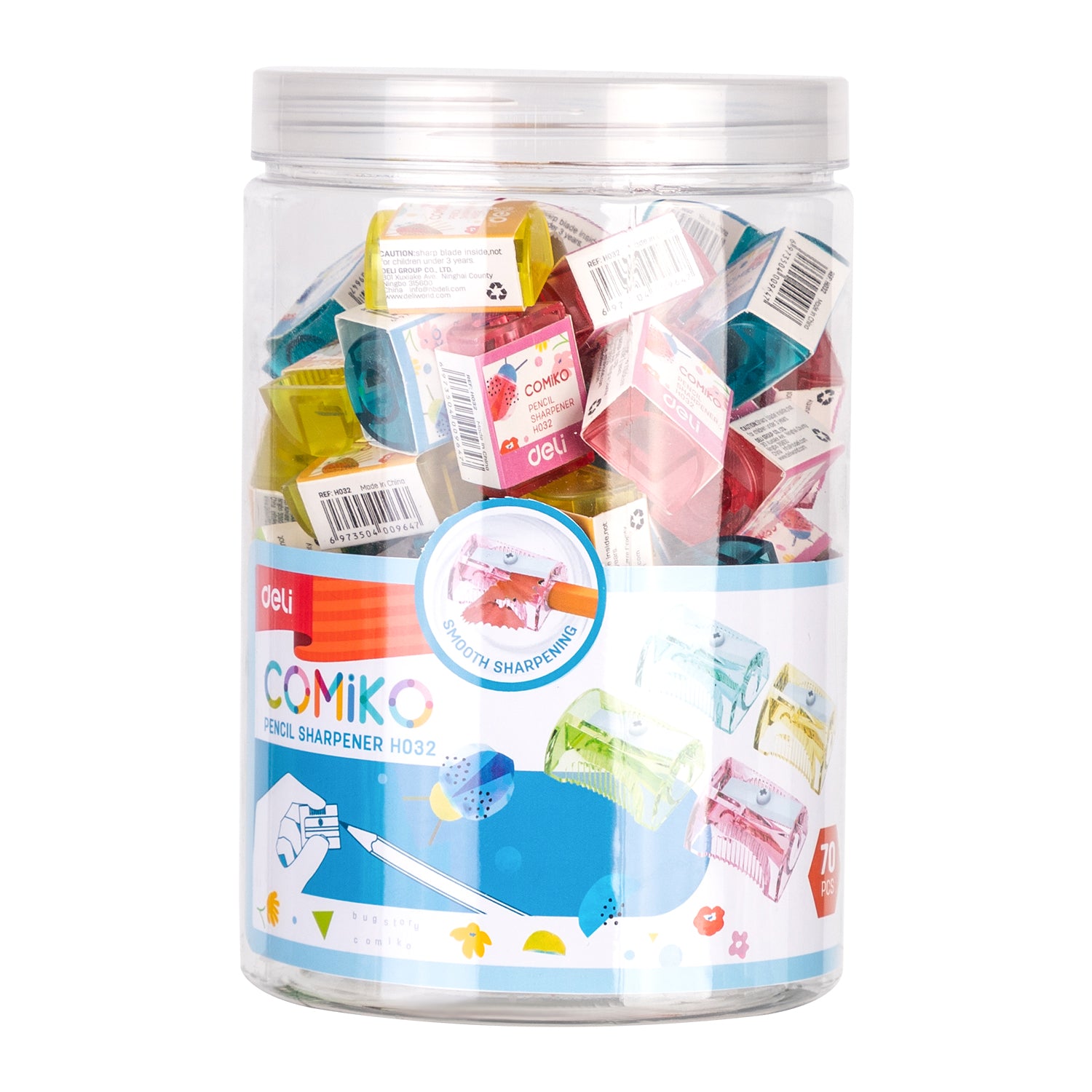 Deli Stationery-        Pencil Sharpener (SKU: EH032)