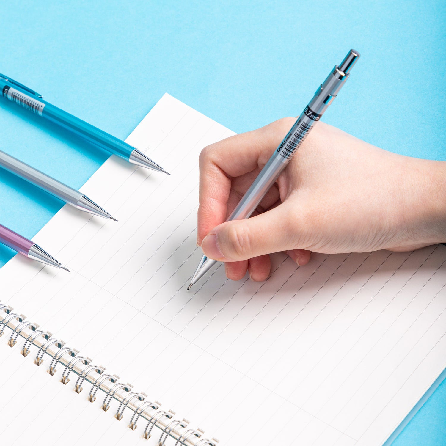 Deli Stationery-    Metal Mechanical Pencil (SKU: EU998)