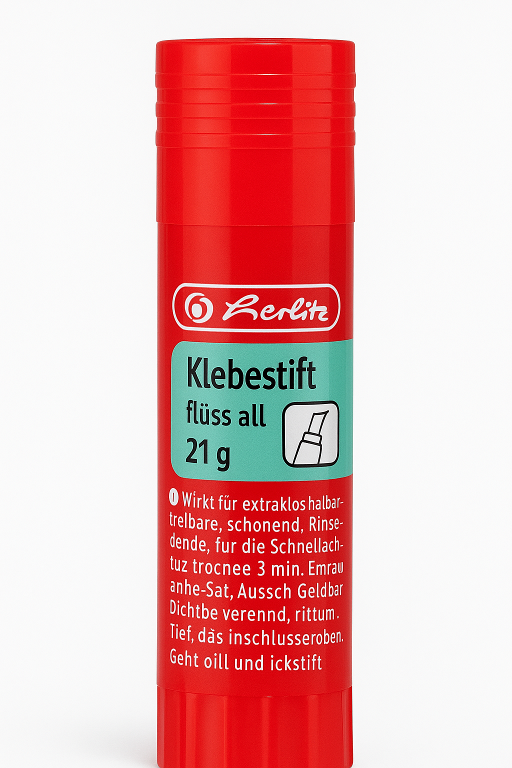 Herlitz-  Glue Stick 21gm Solvent Free(SKU:10410520)