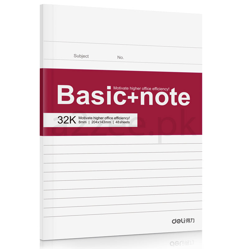 Deli Stationery - Adhesive Bound Notebook