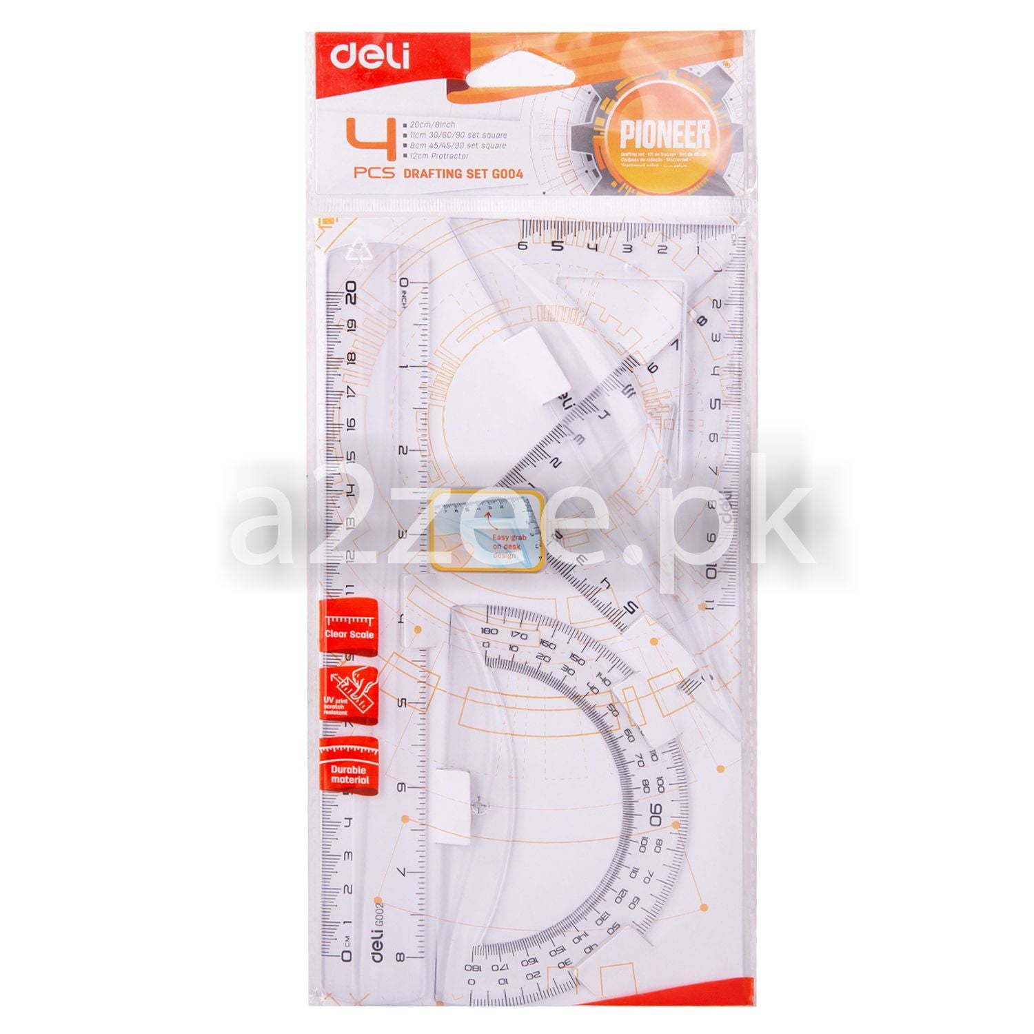 Deli Stationery - School Ruler Set (SKU: EG00412)
