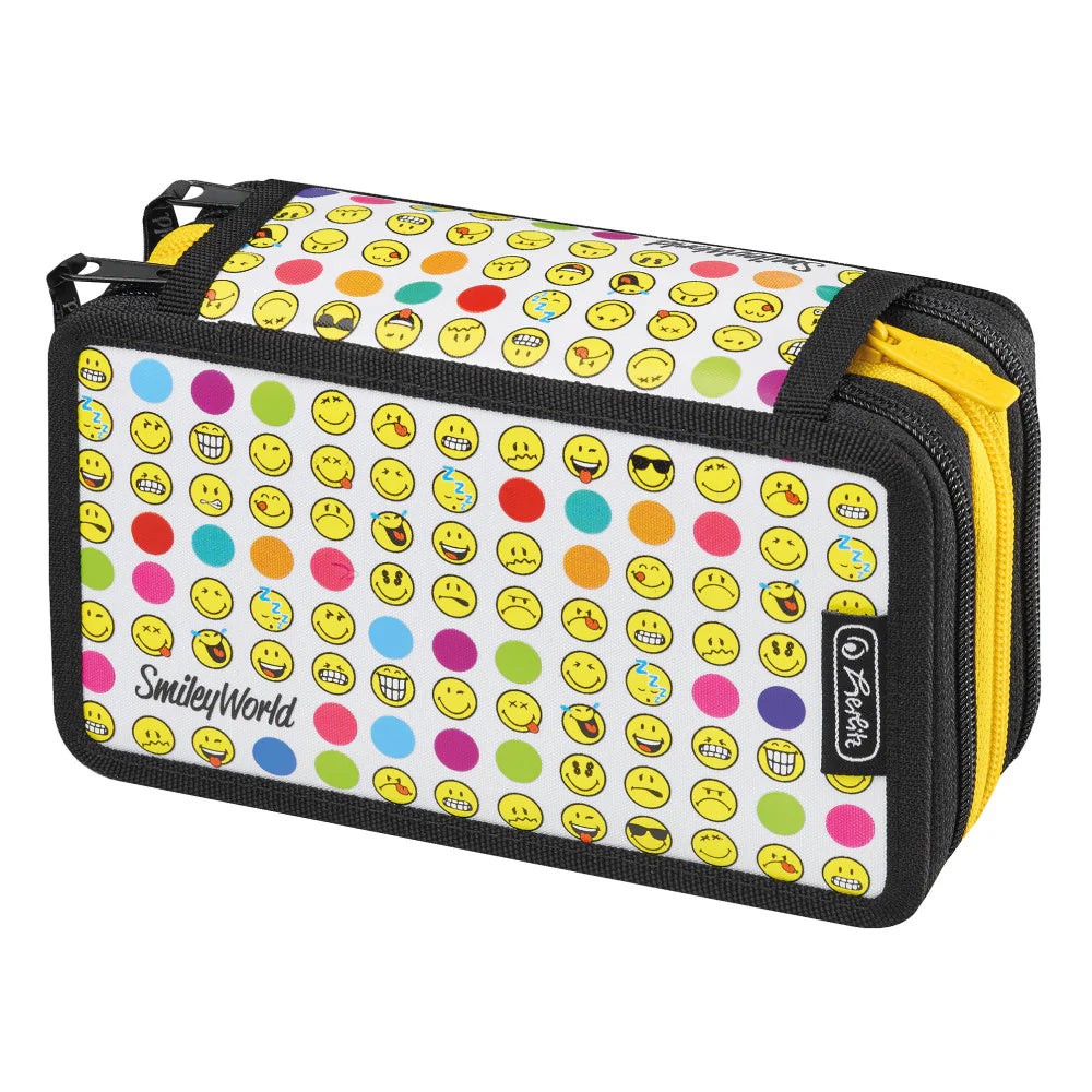 Herlitz Stationery-  Triple Decker 31 Pcs Smiley W. Rainbow Faces (SKU: 50015412)