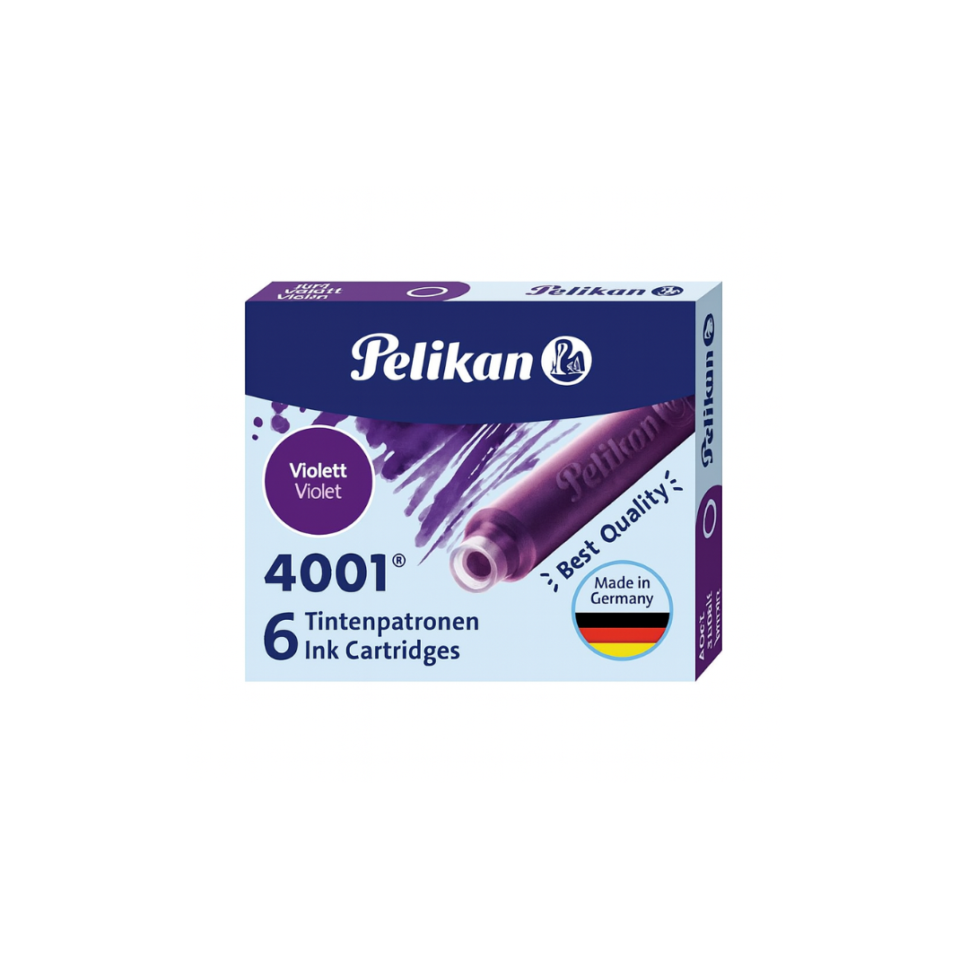 Pelikan Stationery-     Ink Cartridge TP/6 - Violet (SKU: 301697)