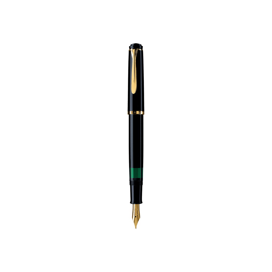 Pelikan FW-	Classic M 200 FP, Black w/ gold, B (SKU: 984120)