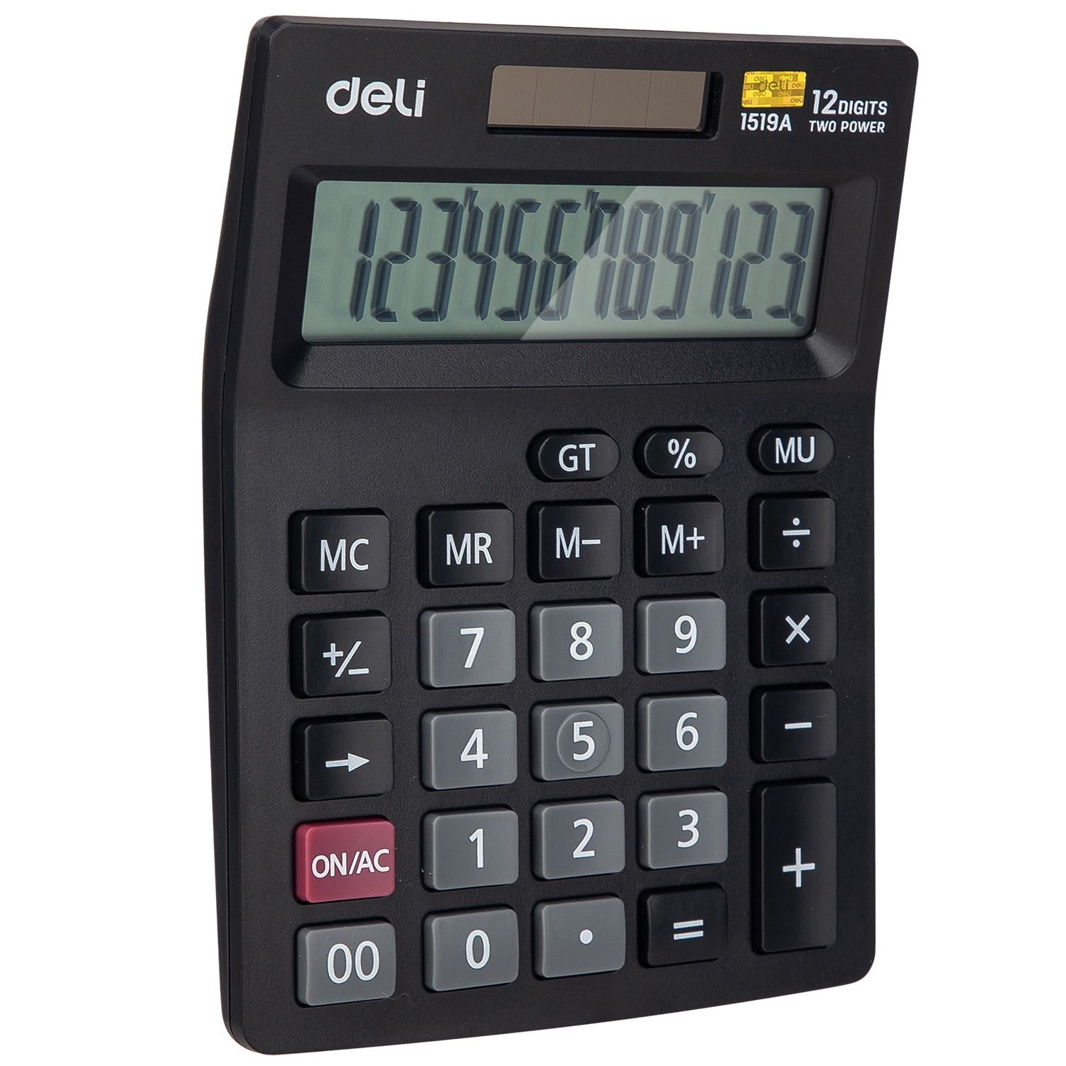 Deli Stationery - Calculator - Black Pcs (SKU: E1519A)